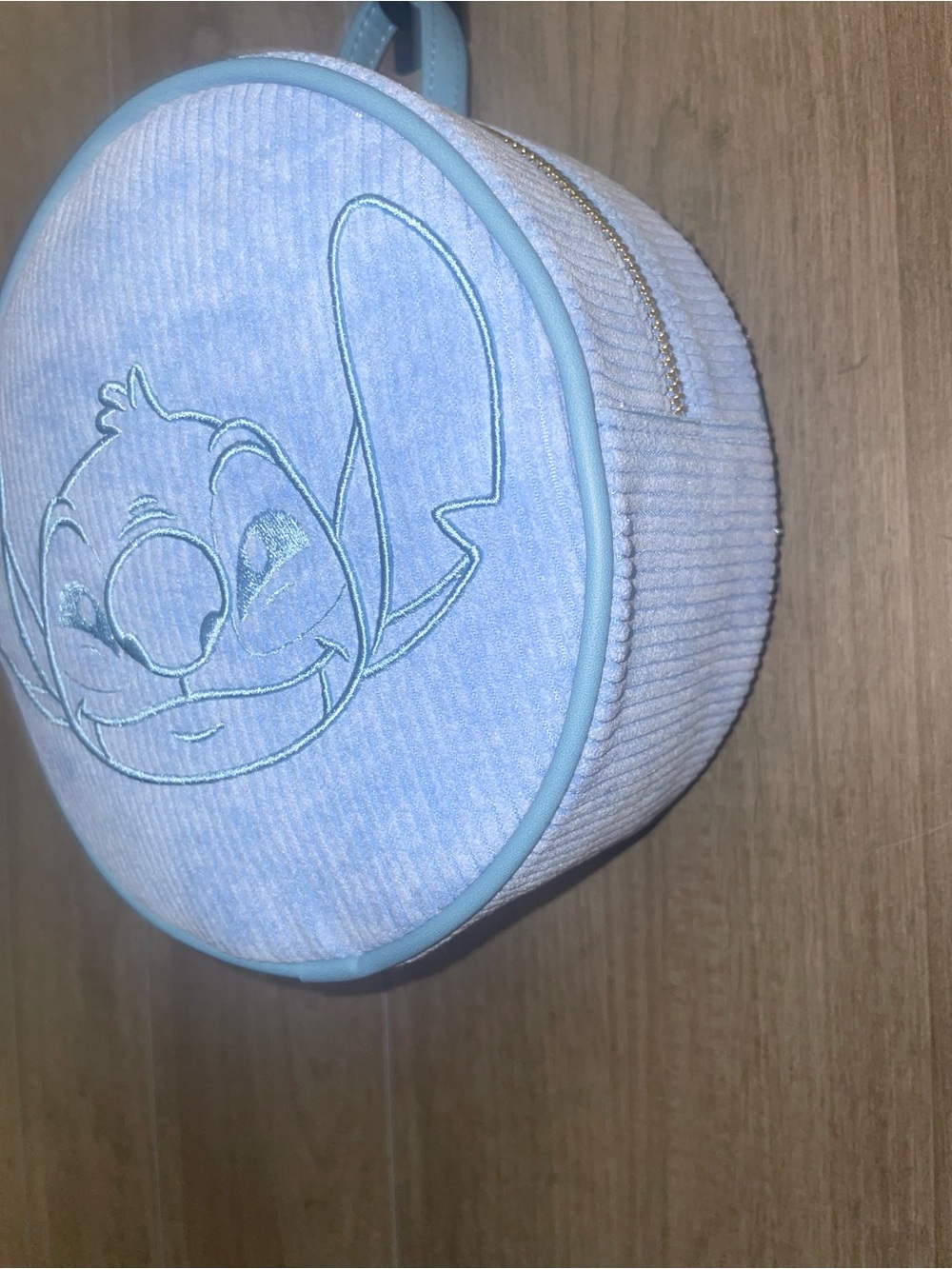 Loungefly Disney Lilo & Stitch Corduroy Embroidered Convertible Mini Backpack - Picture 4 of 8